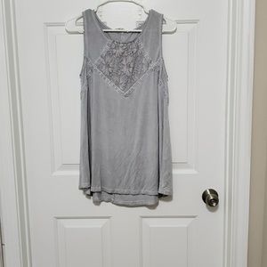 Light gray tank tunic